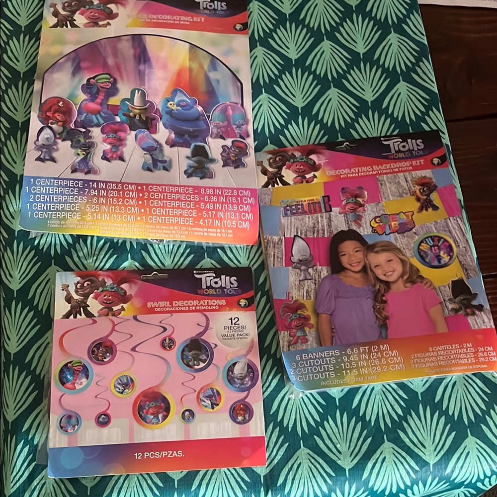 Trolls World Tour Decorating Kit